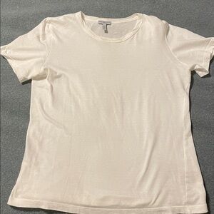 EUC Morgane Le Fay white organic cotton t-shirt